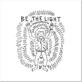 Be The Light Posters and Art